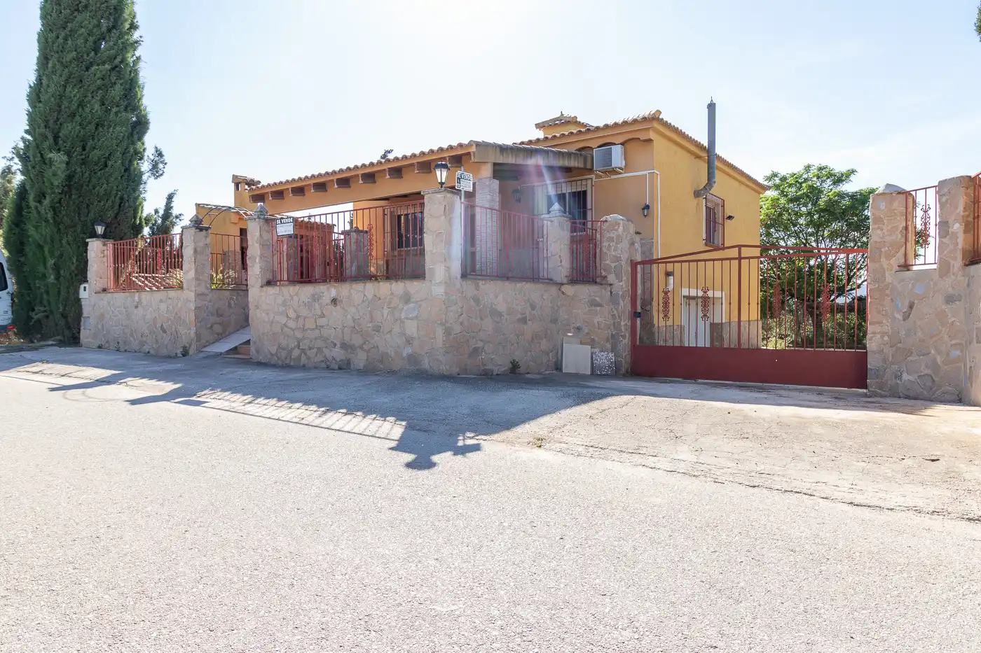 Vista exterior de Casa o chalet en venta en Pliego con Aire acondicionado y Terraza