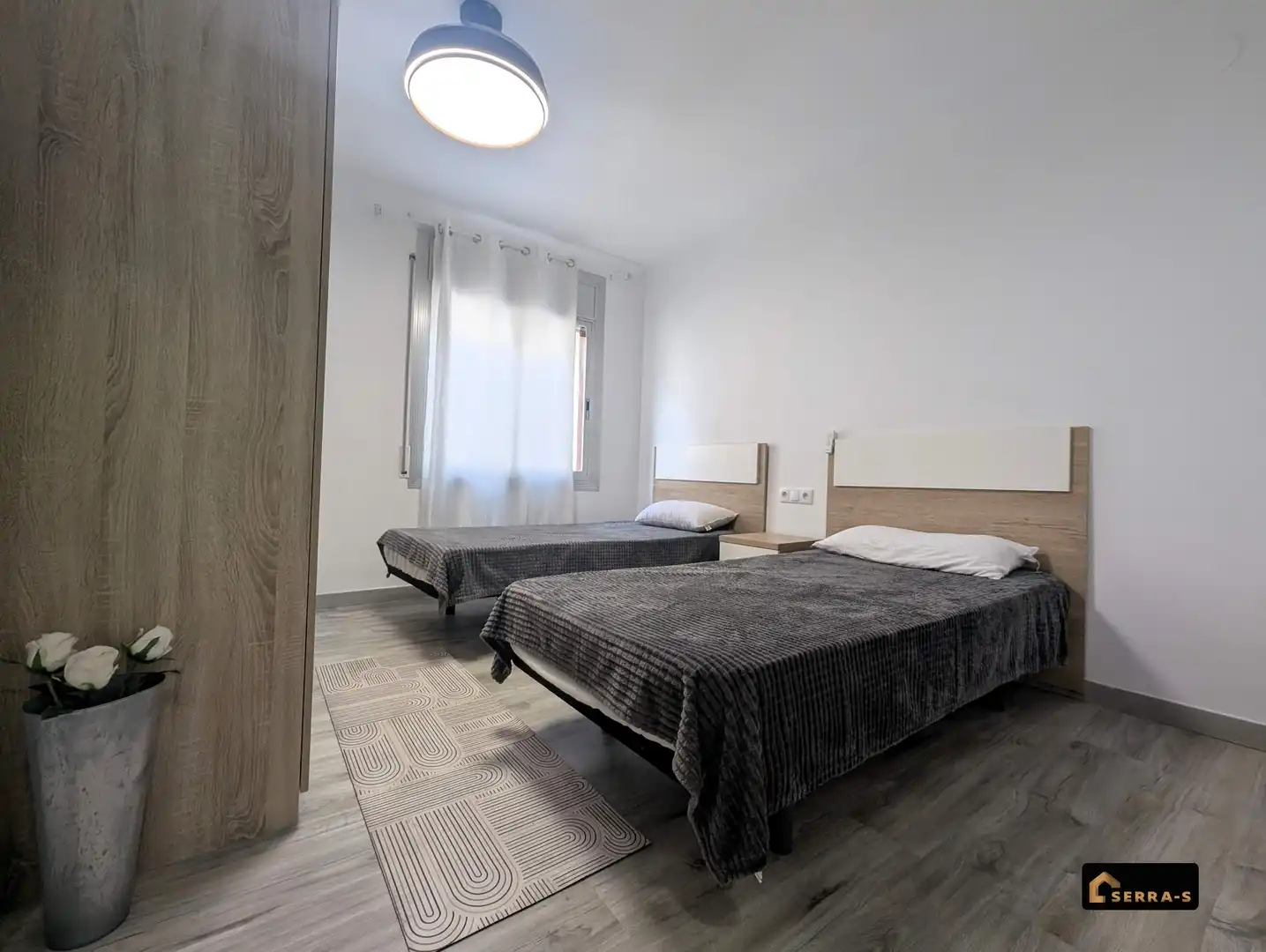 Bedroom of Flat for sale in Blanes  with Air Conditioner and Balcony