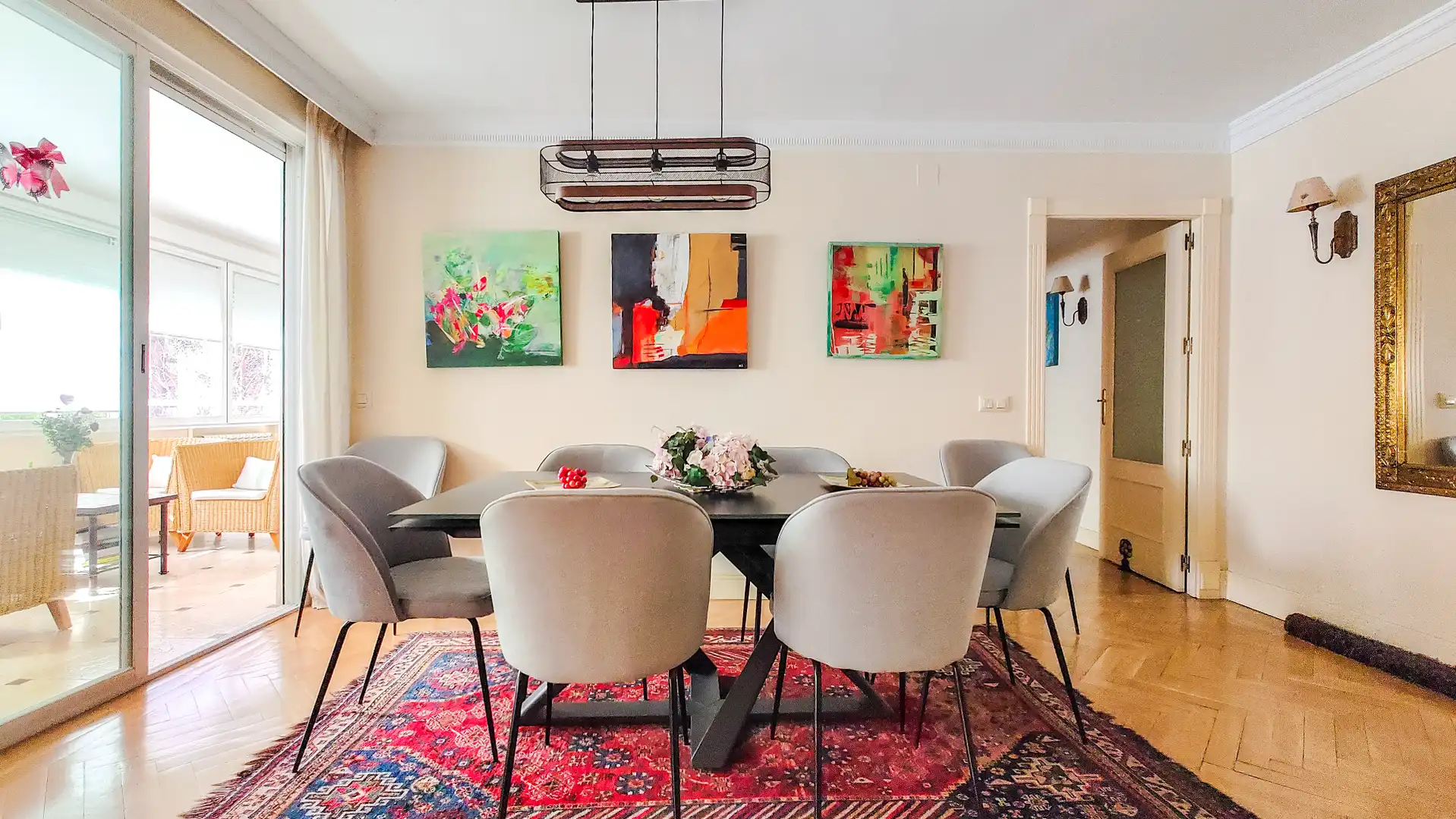 Comedor de Piso en venta en Madrid con Aire acondicionado, Calefacción y Jardín privado