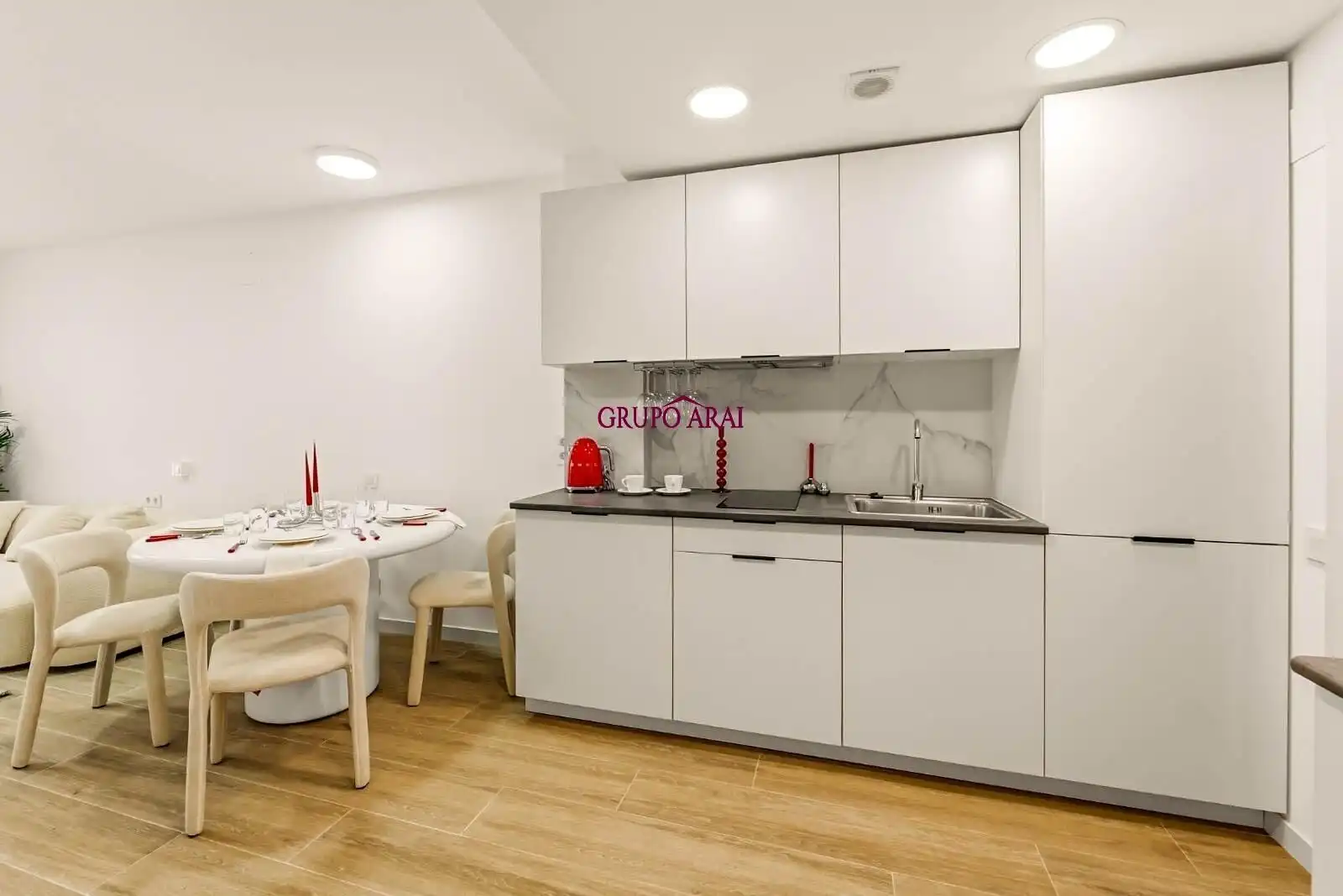 Cocina de Dúplex en venta en Alicante / Alacant con Terraza