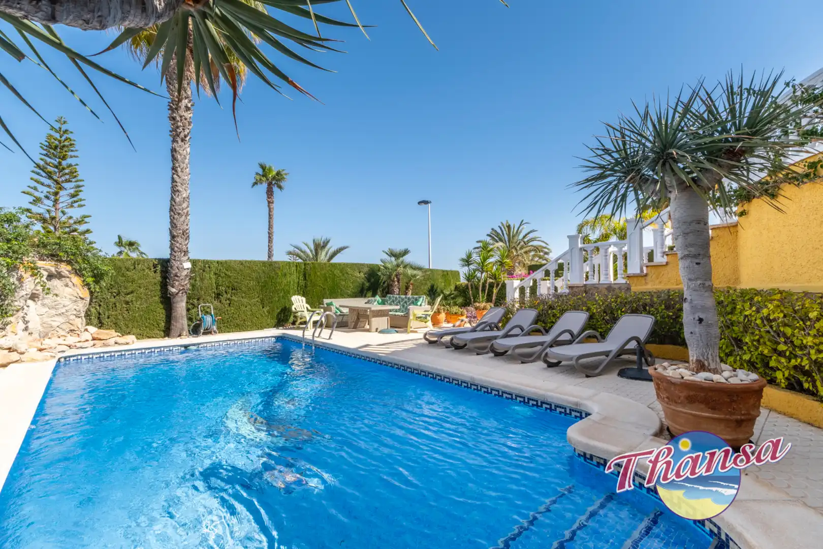 Piscina de Casa o xalet en venda en Santa Pola amb Aire condicionat, Calefacció i Jardí privat