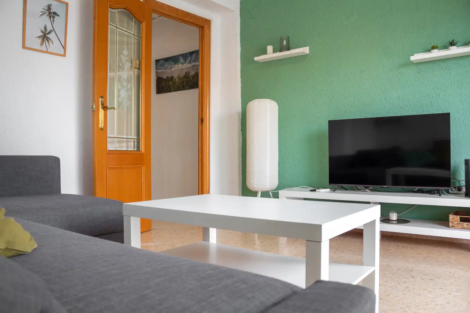 Living room of Flat for sale in Sagunto / Sagunt  with Air Conditioner, Heating and Storage room