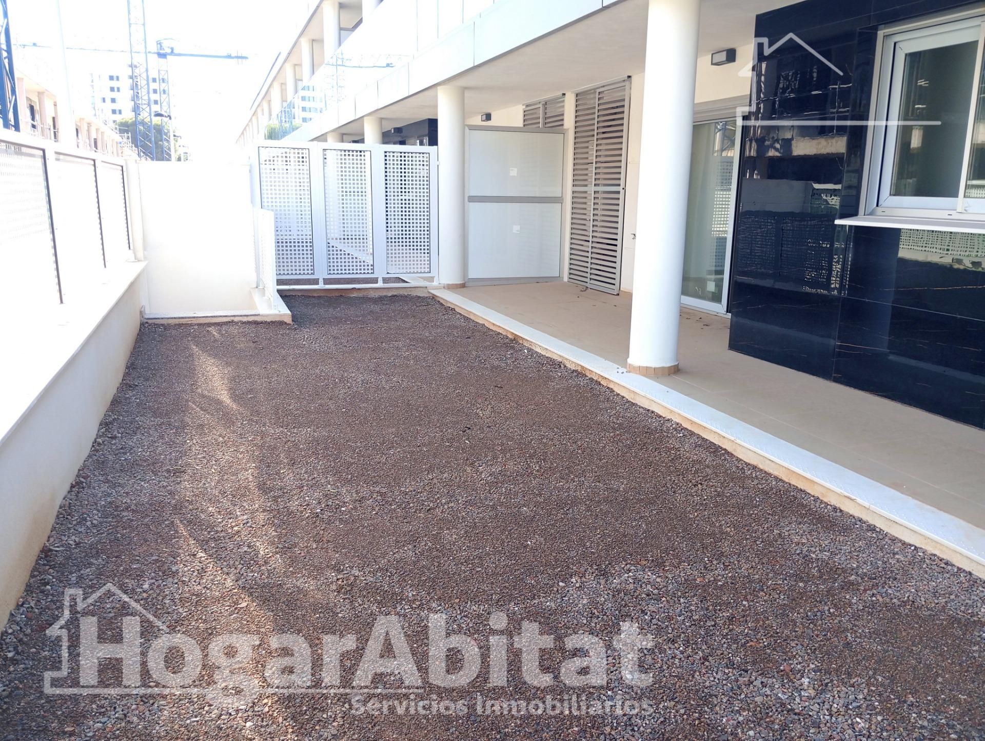 Parking of Flat for sale in Cabanes  with Air Conditioner, Terrace and Community pool