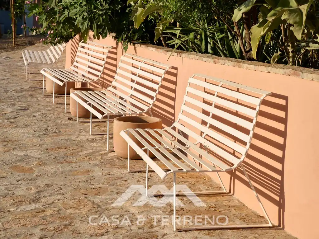 Terraza de Casa o chalet en venta en Comares con Aire acondicionado, Terraza y Piscina