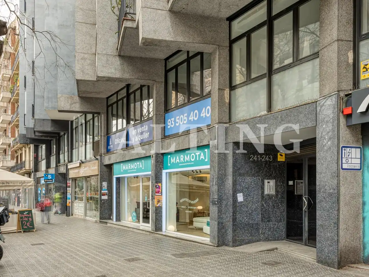 Vista exterior de Oficina de alquiler en Barcelona con Aire acondicionado y Calefacción