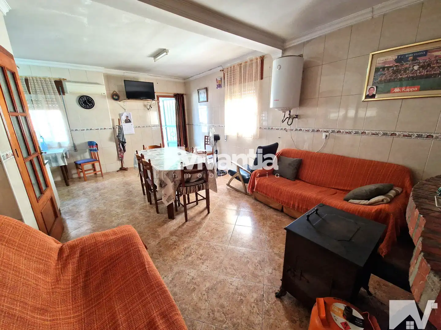 Living room of Houses for sale in Lorca  with Terrace, Storage room and Furnished