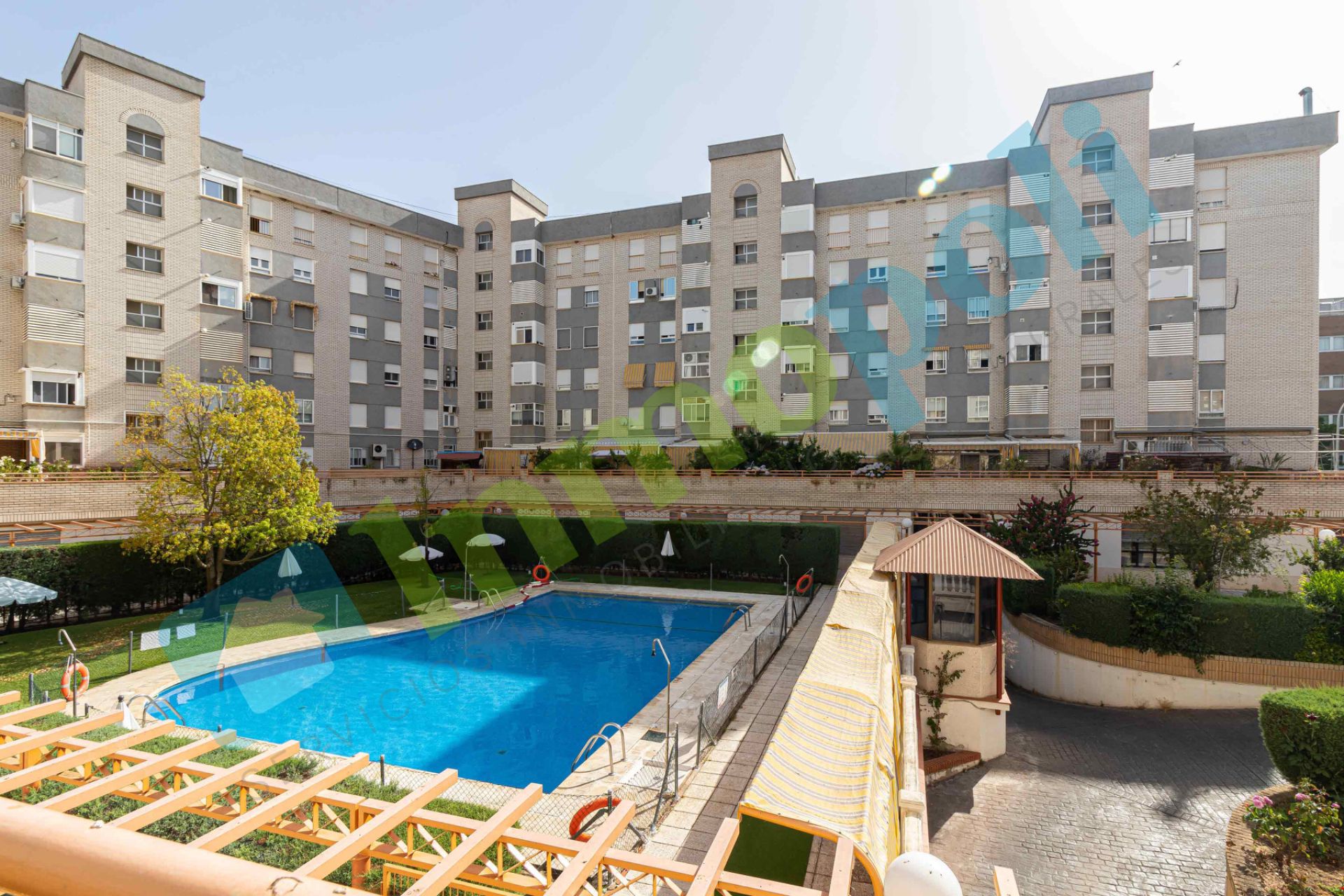 Swimming pool of Flat to rent in Badajoz Capital  with Terrace, Balcony and Community pool