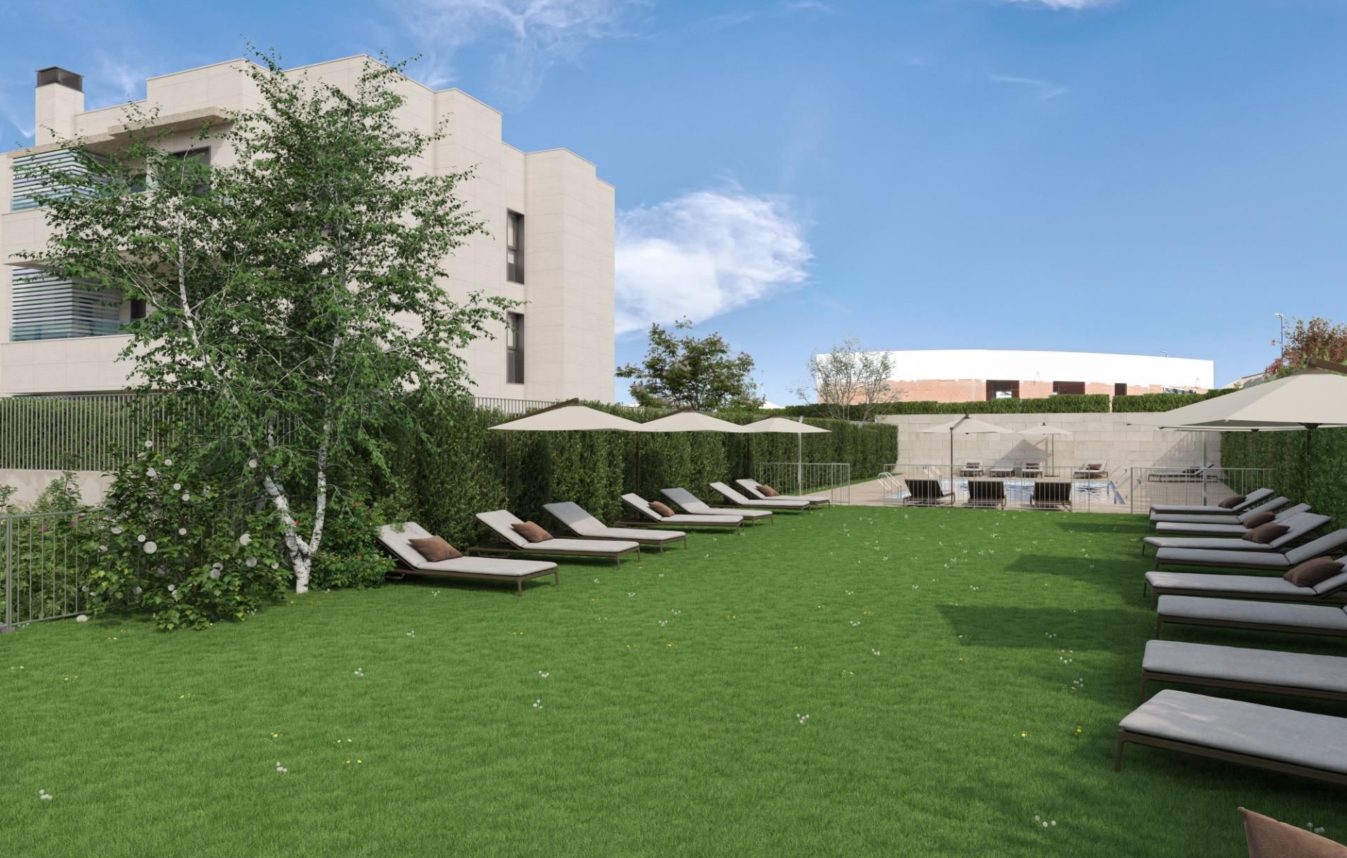 Terraza de Piso en venta en Badajoz Capital con Aire acondicionado, Calefacción y Jardín privado