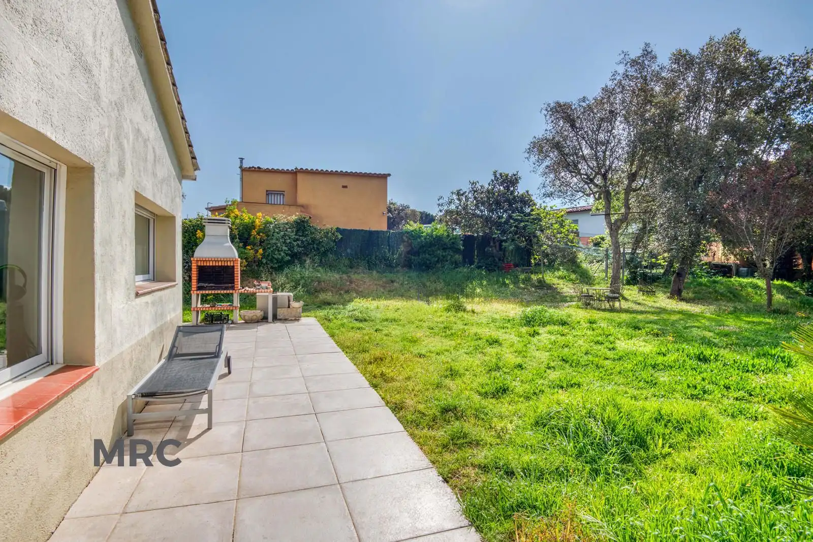 Jardí de Casa o xalet en venda en Llagostera amb Aire condicionat, Terrassa i Alarma