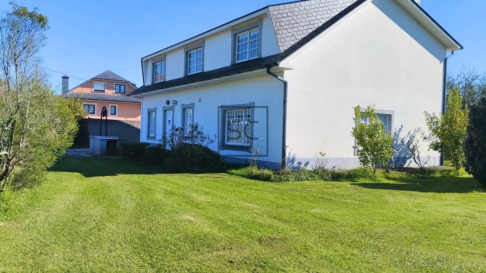 Exterior view of Houses for sale in Narón  with Private garden and Furnished