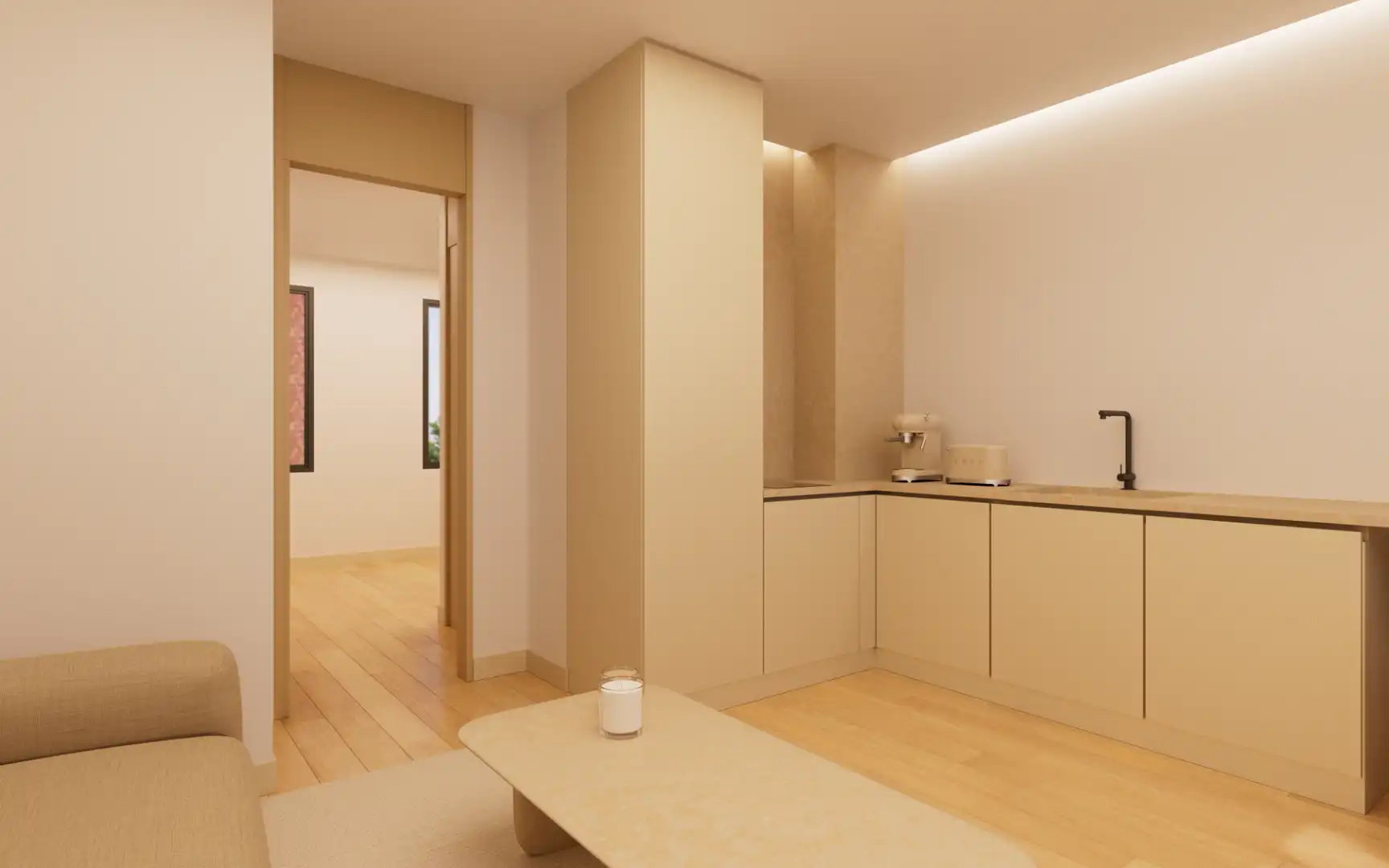 Kitchen of Flat for sale in Alcobendas  with Air Conditioner, Heating and Internet