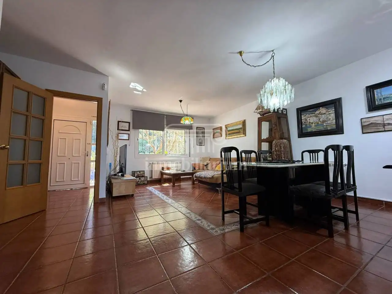 Sala d'estar de Casa o xalet en venda en Blanes amb Aire condicionat, Calefacció i Jardí privat