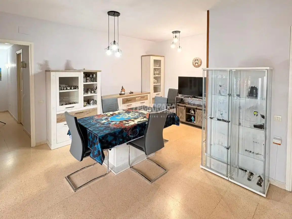 Dining room of Flat for sale in Sabadell  with Air Conditioner, Heating and Furnished