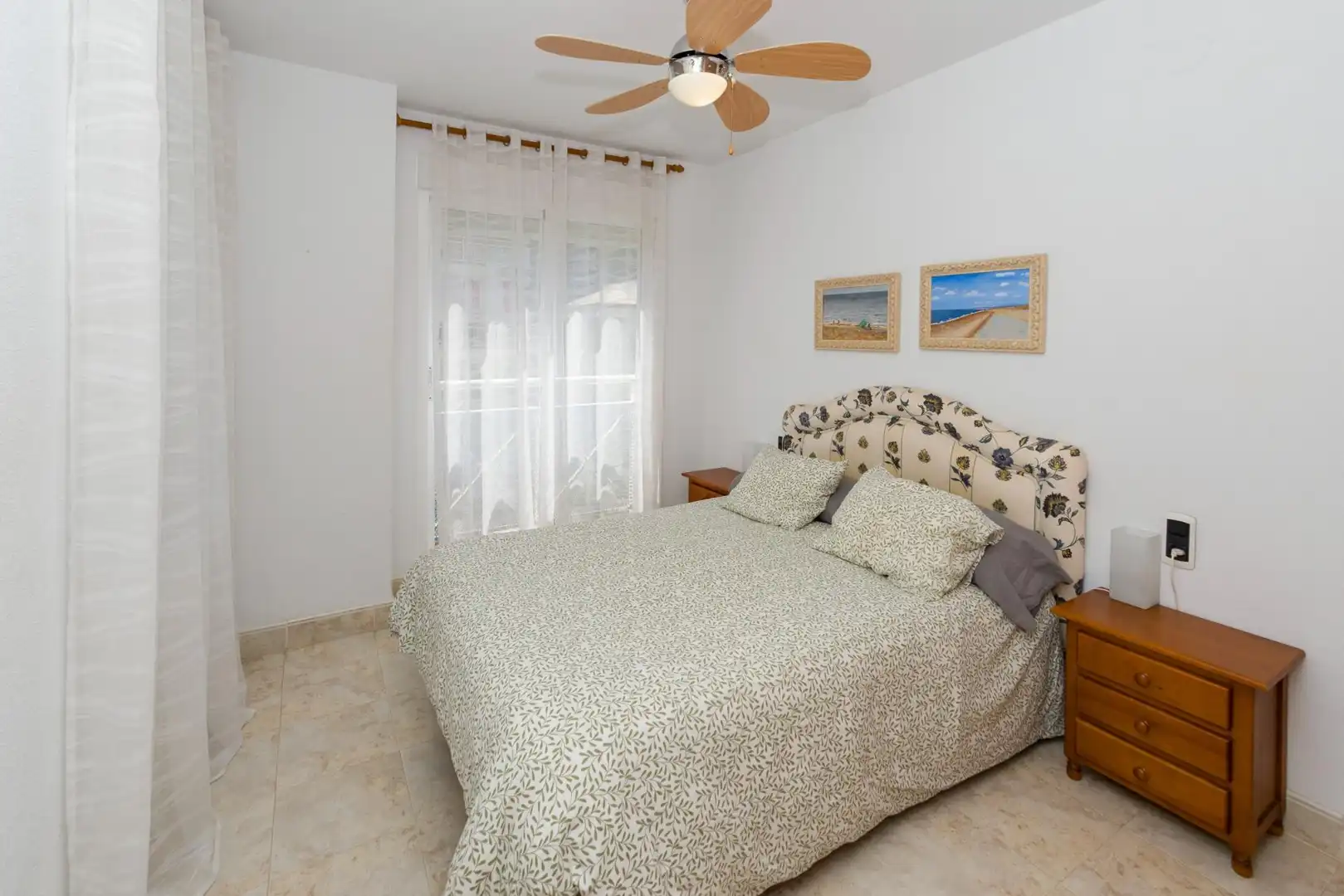 Schlafzimmer von Wohnungen zum Verkauf in Benicasim / Benicàssim mit Privatgarten, Terrasse und Gemeinschaftspool