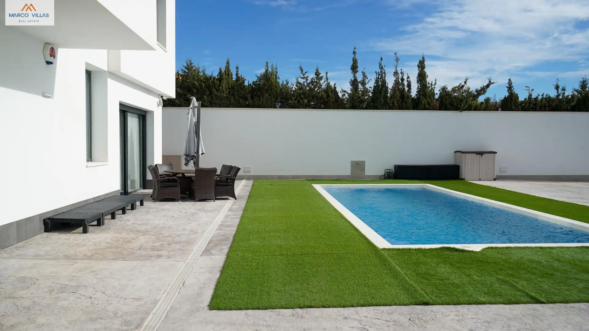 Piscina de Casa o chalet en venta en San Fulgencio con Aire acondicionado, Jardín privado y Piscina