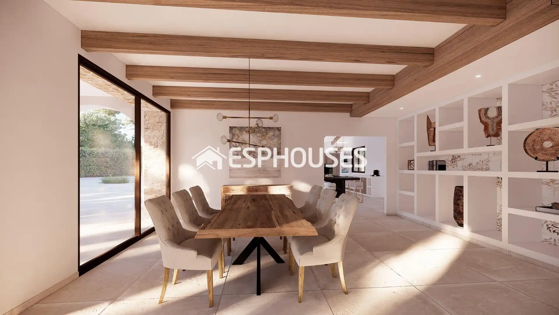Casa con terraza en venta en Benissa pueblo, imagen 5