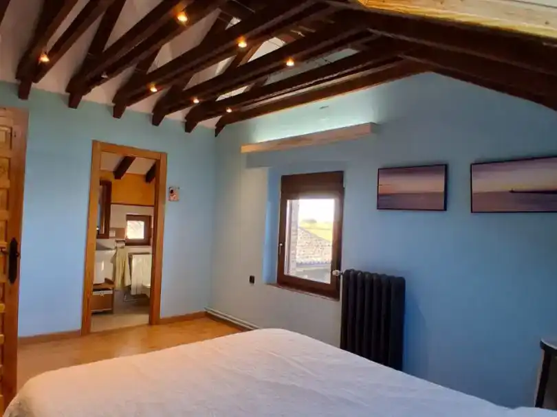 Dormitori de Casa o xalet en venda en Villarramiel amb Aire condicionat i Balcó