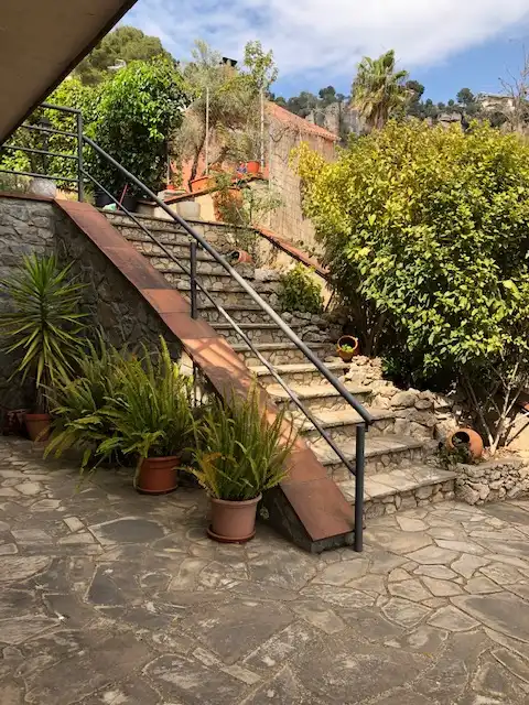 Terrassa de Casa o xalet en venda en La Palma de Cervelló amb Aire condicionat, Calefacció i Jardí privat