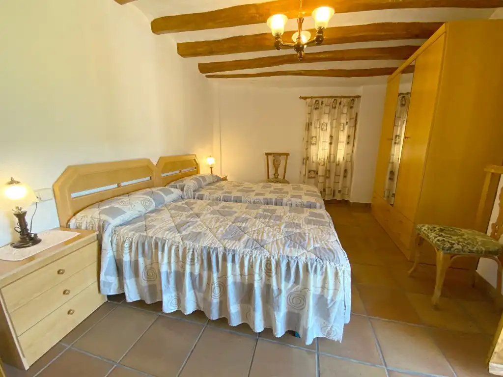 Bedroom of Houses for sale in Montanuy  with Private garden and Balcony