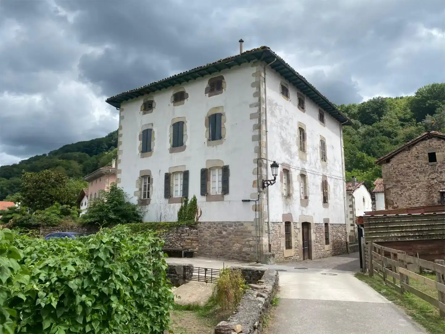 Exterior view of Flat for sale in Ituren  with Private garden