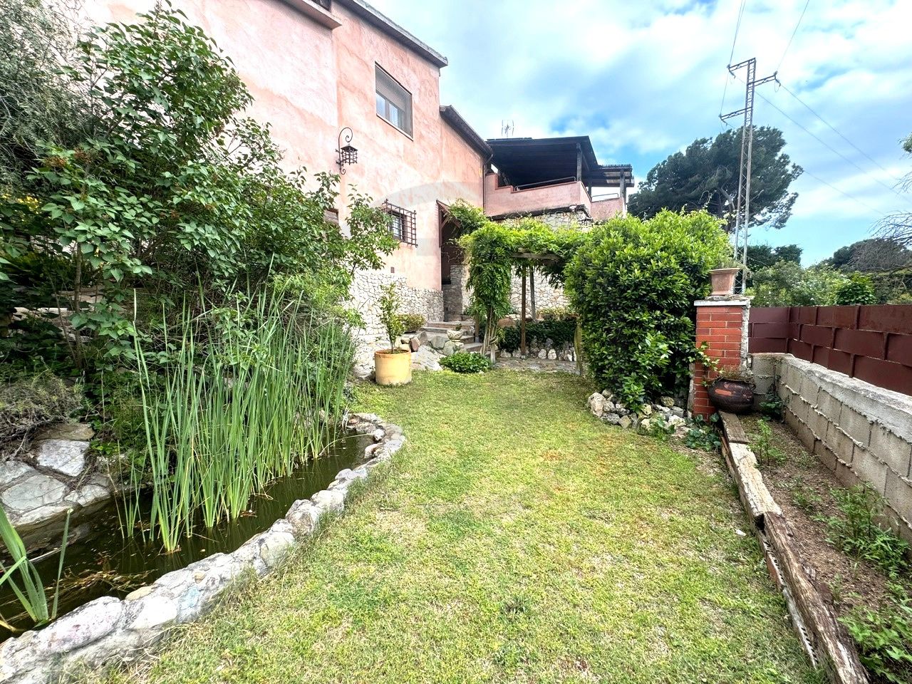 Garden of House or chalet for sale in Viladecavalls  with Air Conditioner, Heating and Private garden