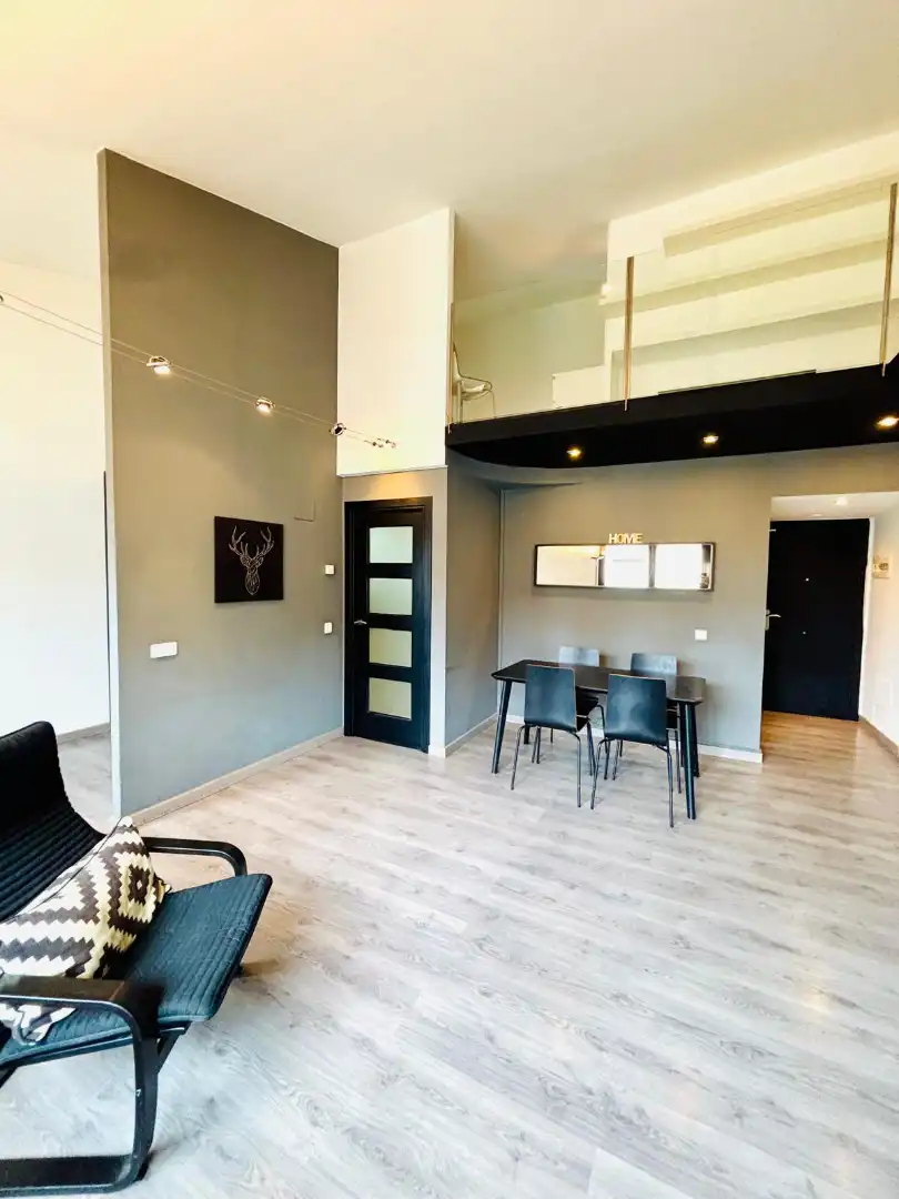 Dining room of Duplexes for sale in Girona  with Air Conditioner, Heating and Parquet flooring