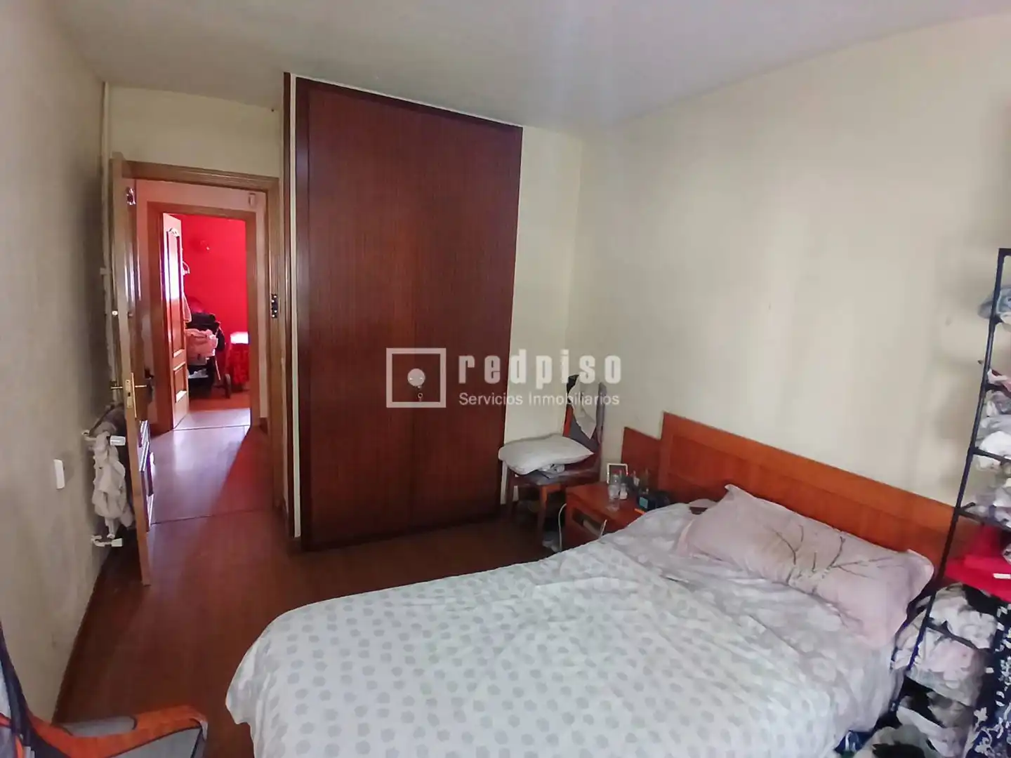 Bedroom of Flat for sale in Madrid  with Air Conditioner, Heating and Private garden