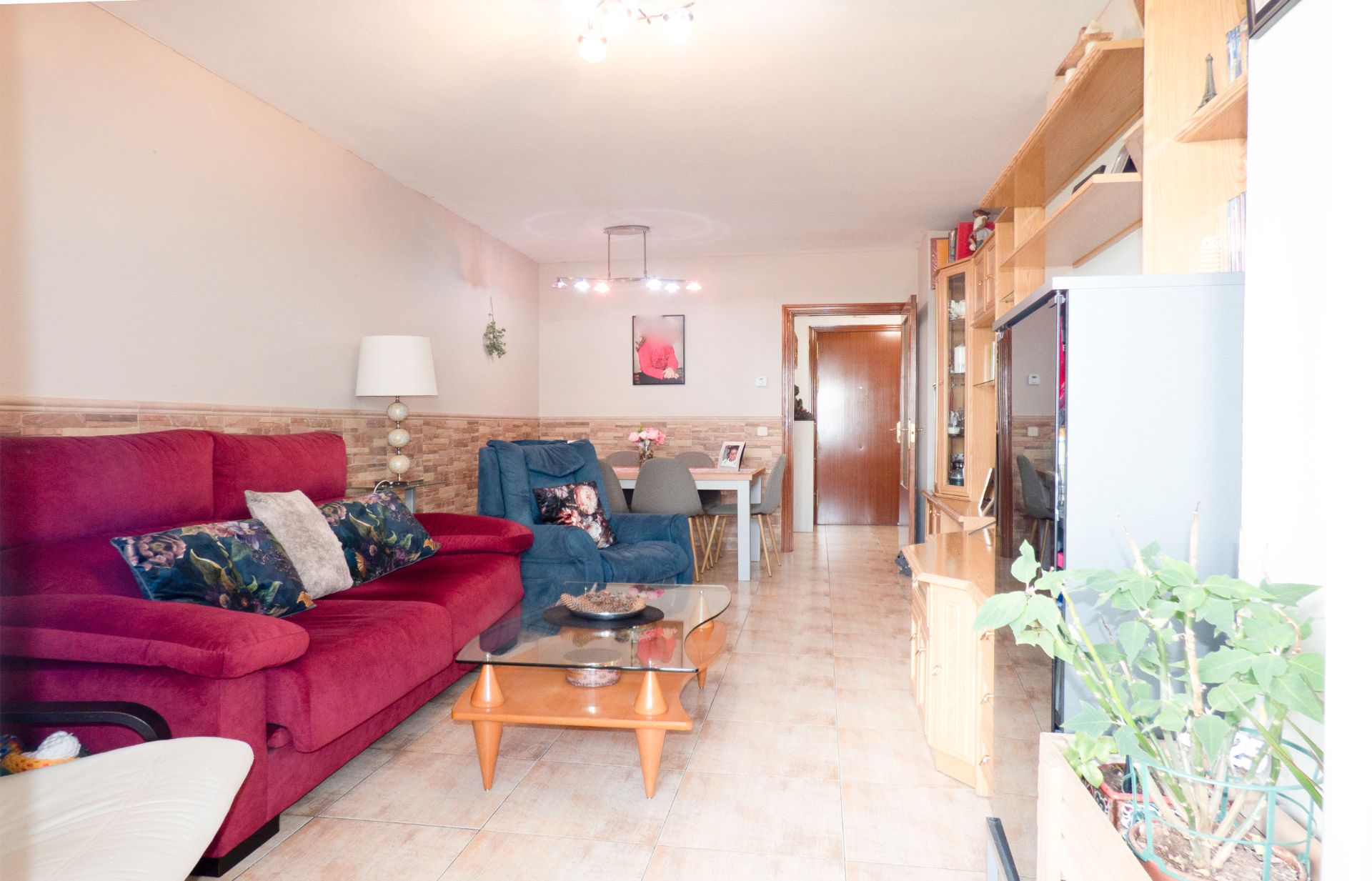 Living room of Flat for sale in Fuenlabrada  with Air Conditioner, Terrace and Storage room
