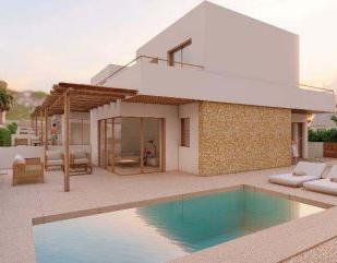 Exterior view of House or chalet for sale in Cuevas del Almanzora  with Air Conditioner, Heating and Terrace