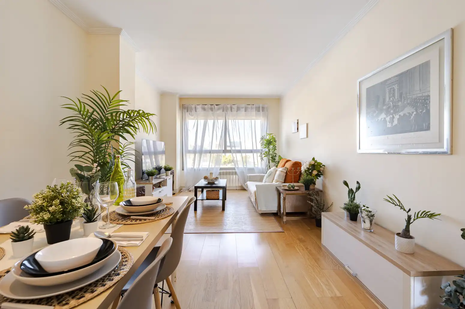 Sala de estar de Piso en venta en Madrid con Aire acondicionado, Calefacción y Jardín privado
