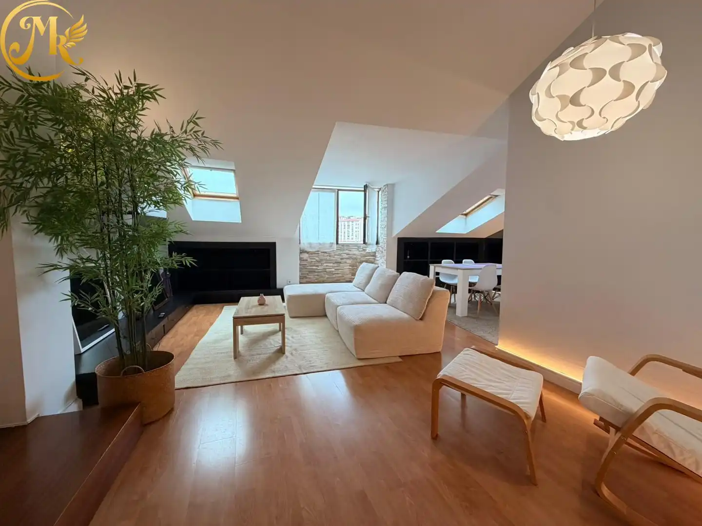 Wohnzimmer von Wohnung zum Verkauf in Santander mit Heizung und Möbliert