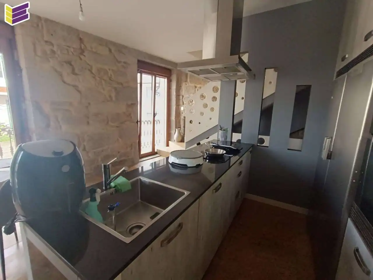 Cuina de Casa o xalet en venda en Ponteareas amb Moblat
