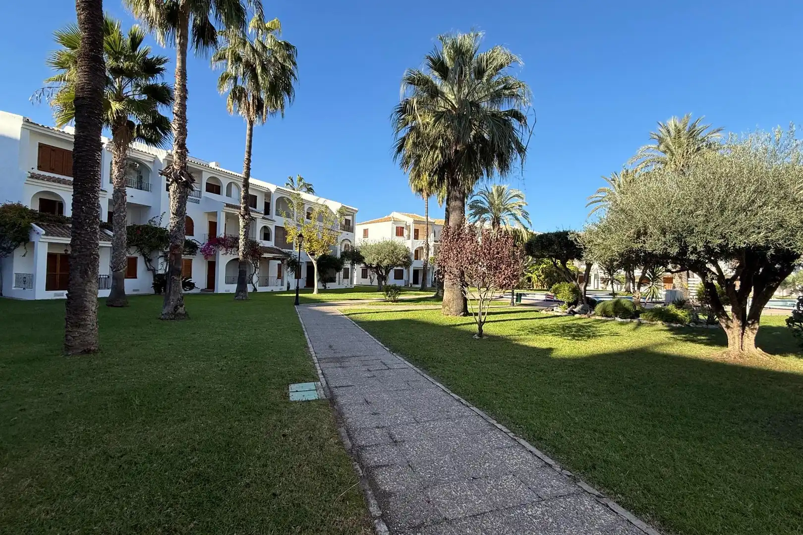 Außenansicht von Wohnung zum Verkauf in La Manga del Mar Menor mit Terrasse, Möbliert und Gemeinschaftspool