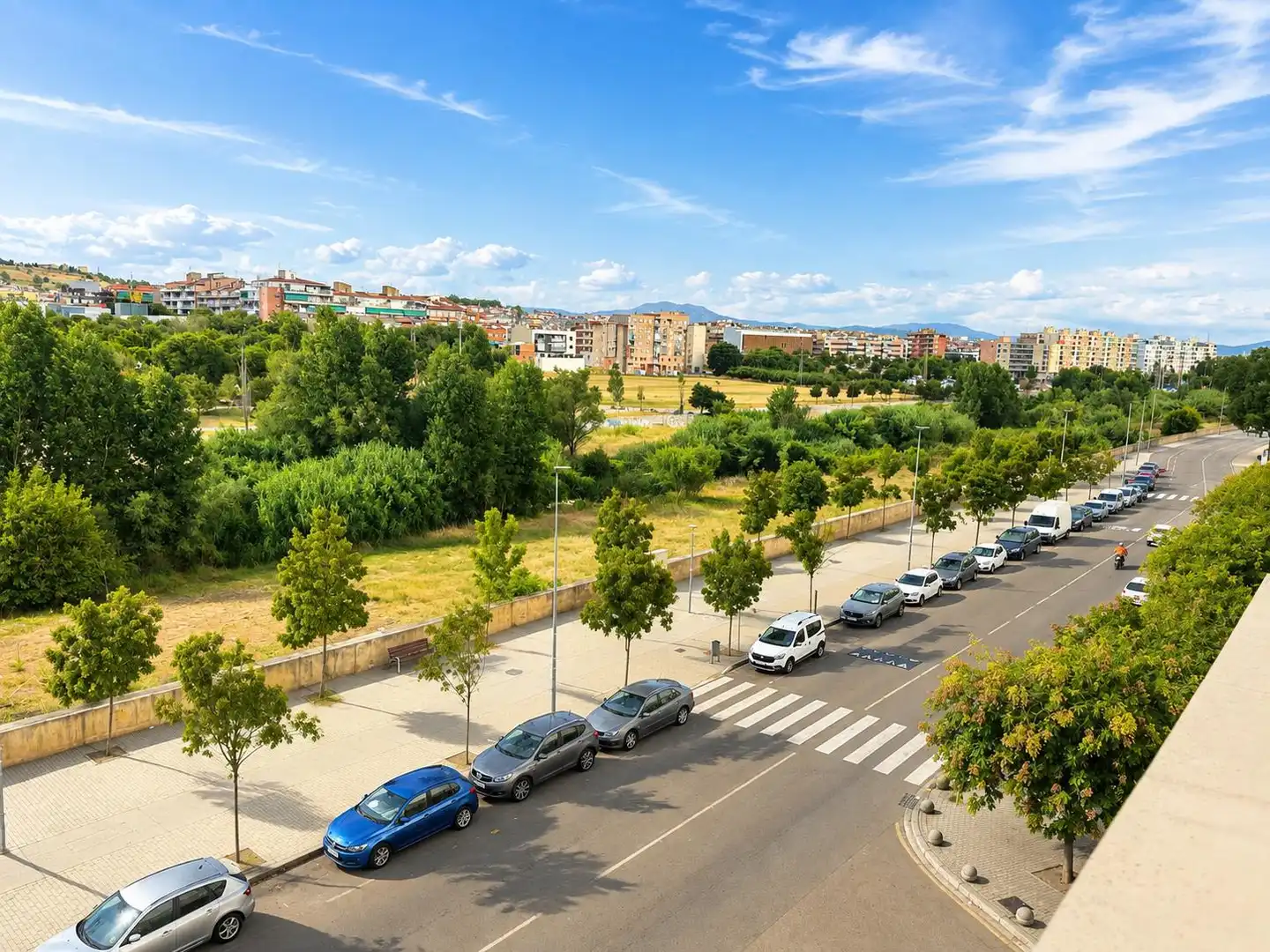 Vista exterior de Piso en venta en Canovelles con Aire acondicionado, Calefacción y Horno