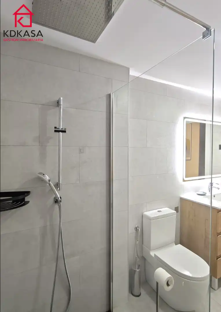 Bathroom of Flat for rent in Madrid  with Air Conditioner, Heating and Terrace