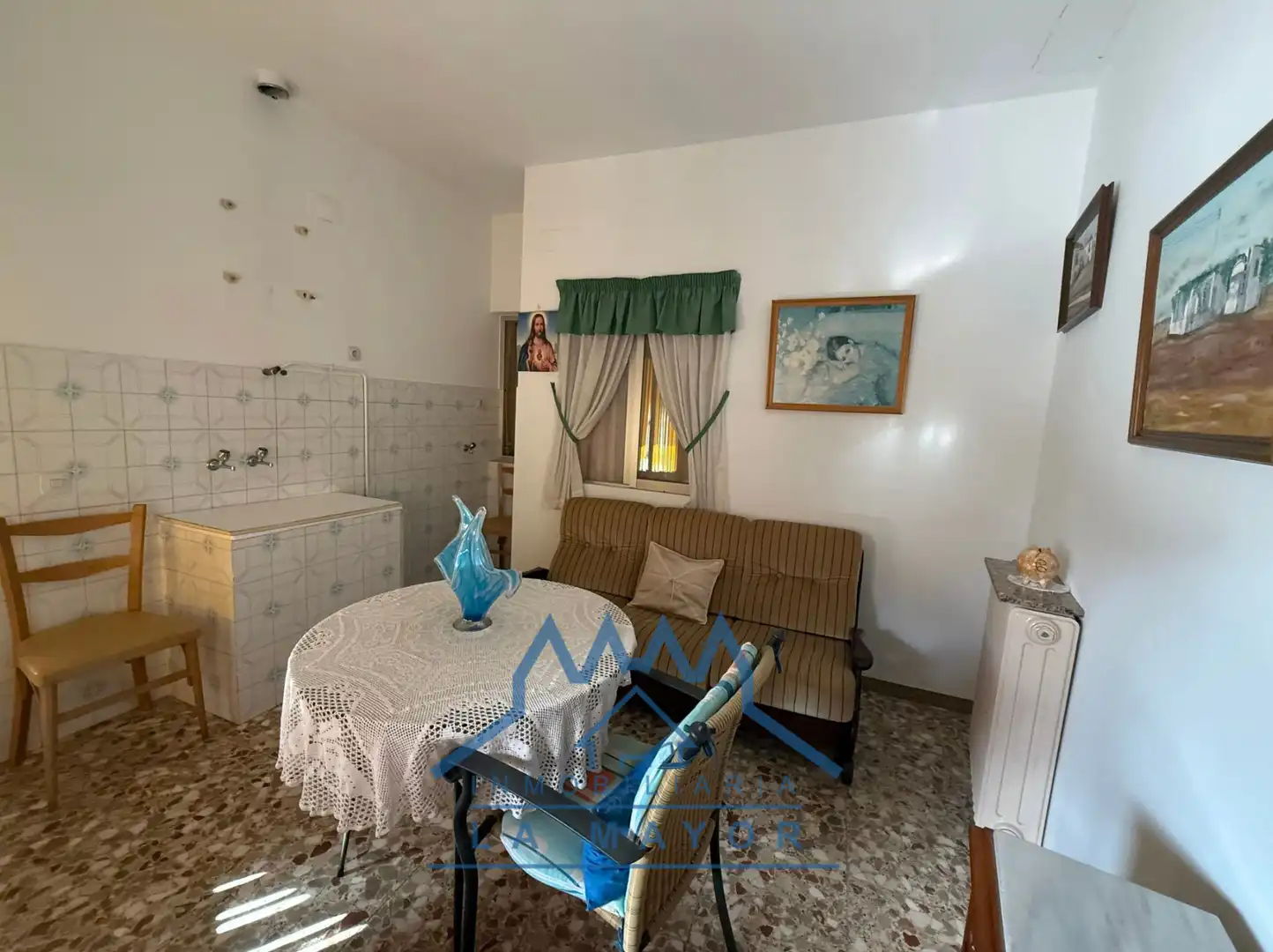 Cuina de Casa o xalet en venda en Almagro amb Jardí privat, Terrassa i Traster