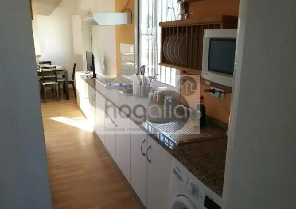 Kitchen of Attic for rent in Sevilla  with Air Conditioner, Terrace and Furnished