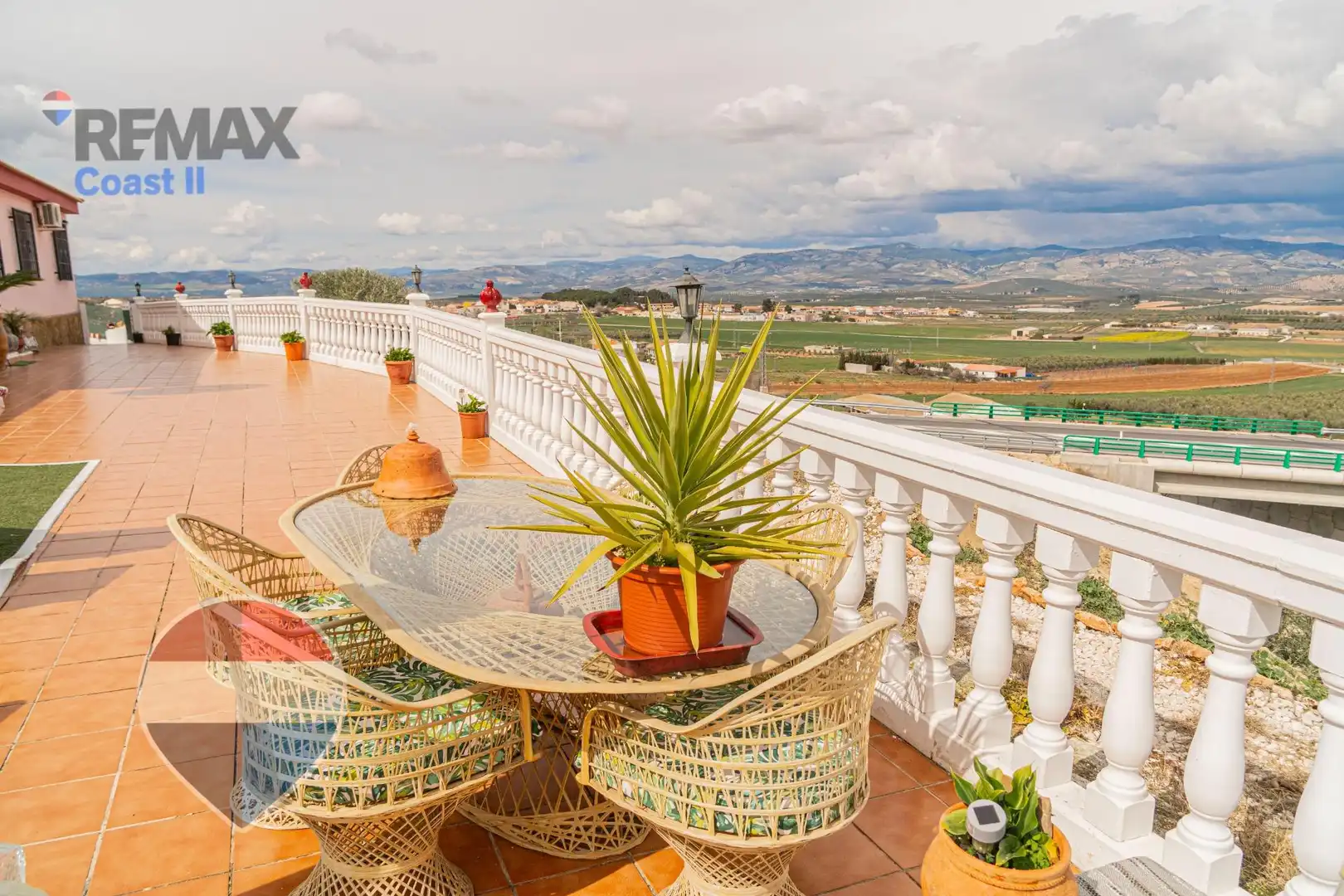 Terraza de Casa o chalet en venta en Moraleda de Zafayona con Aire acondicionado, Calefacción y Jardín privado