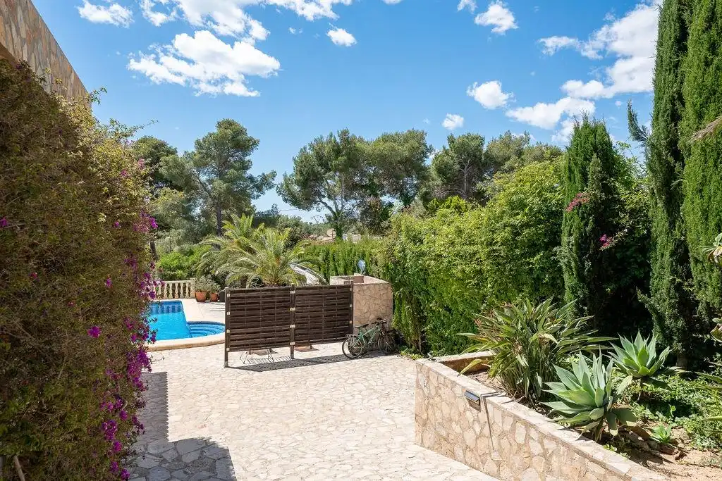 Garden of Houses for sale in Jávea / Xàbia  with Air Conditioner, Heating and Private garden