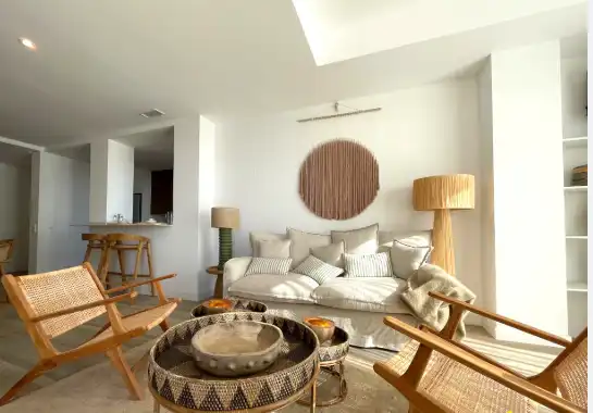 Living room of Flat for sale in Antigua  with Air Conditioner, Terrace and Community pool