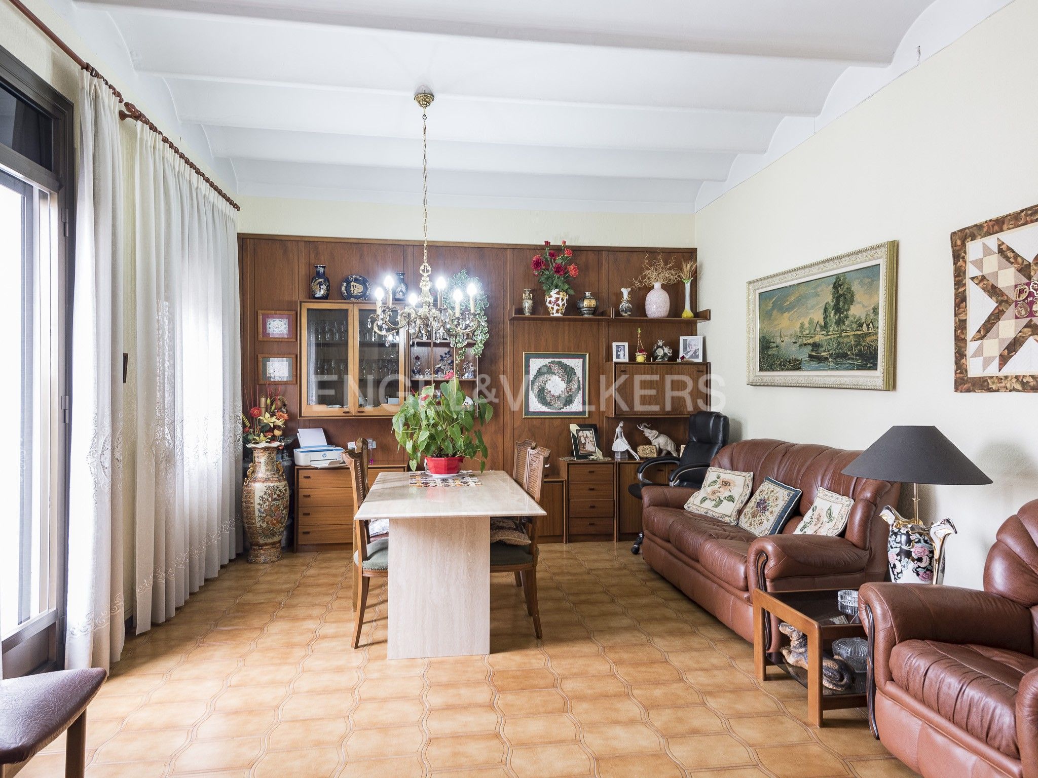 Sala d'estar de Apartament en venda en Sant Just Desvern amb Calefacció i Balcó