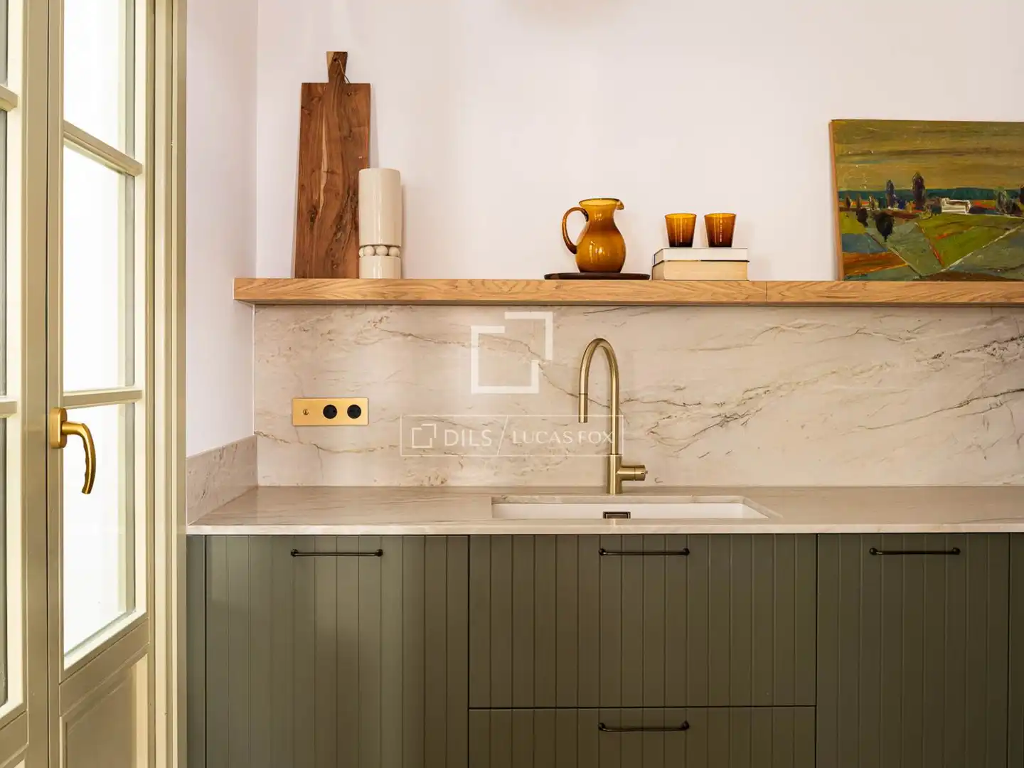 Kitchen of Flat for sale in Barcelona  with Air Conditioner, Heating and Terrace