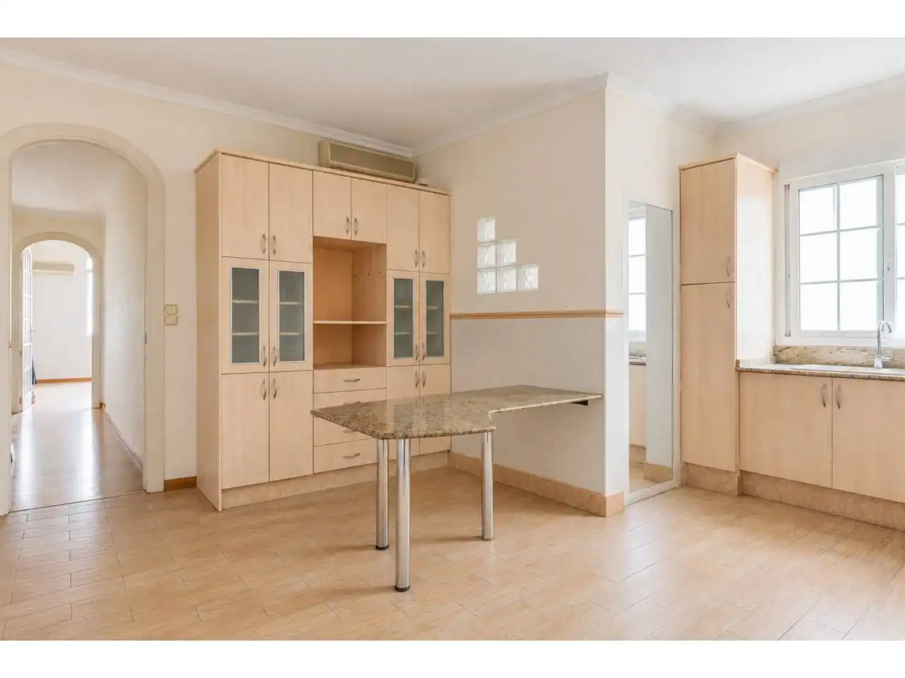 Küche von Wohnung zum Verkauf in Valencia mit Klimaanlage, Heizung und Parkett