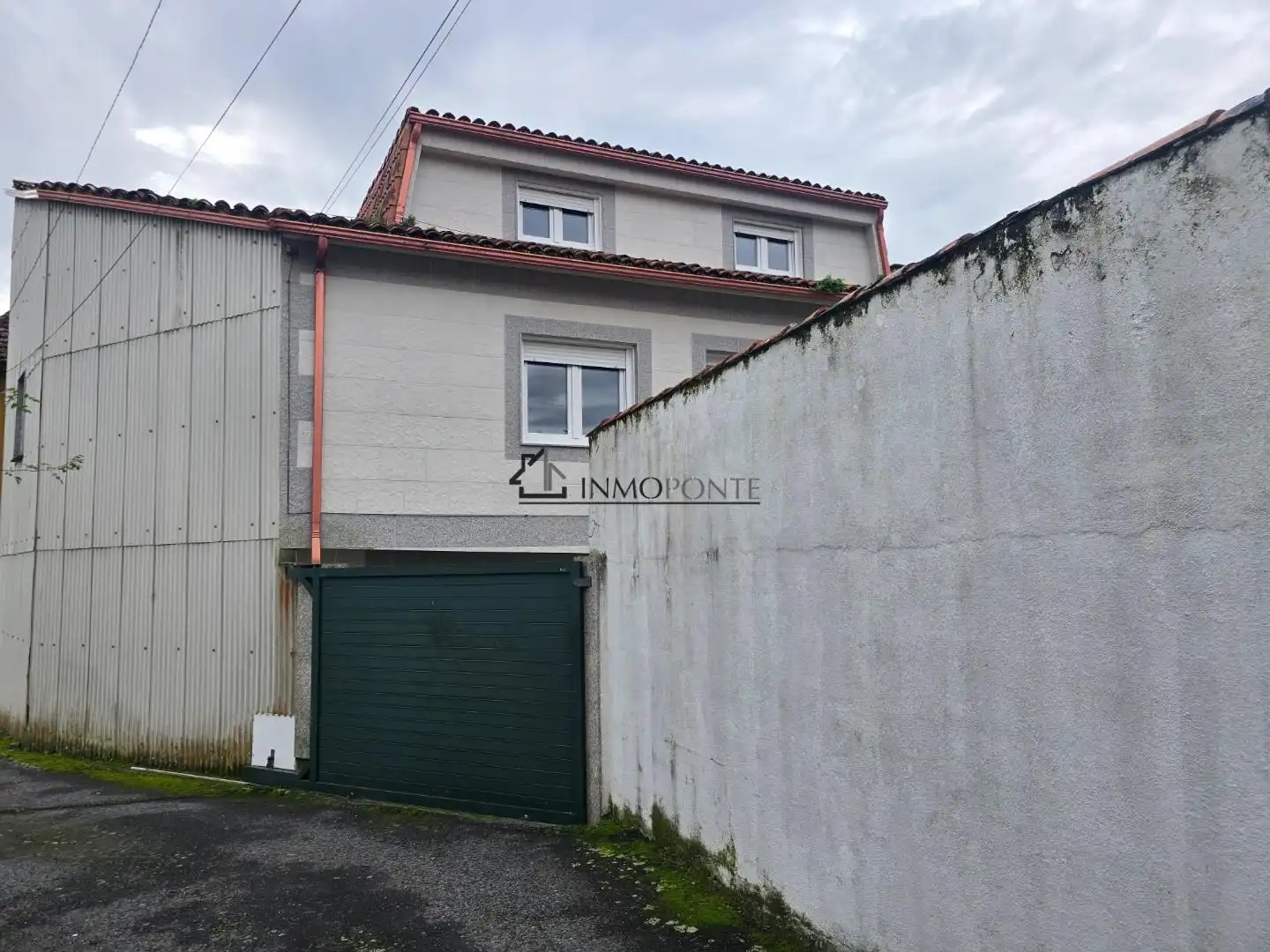 Vista exterior de Casa o chalet en venta en Poio con Jardín privado