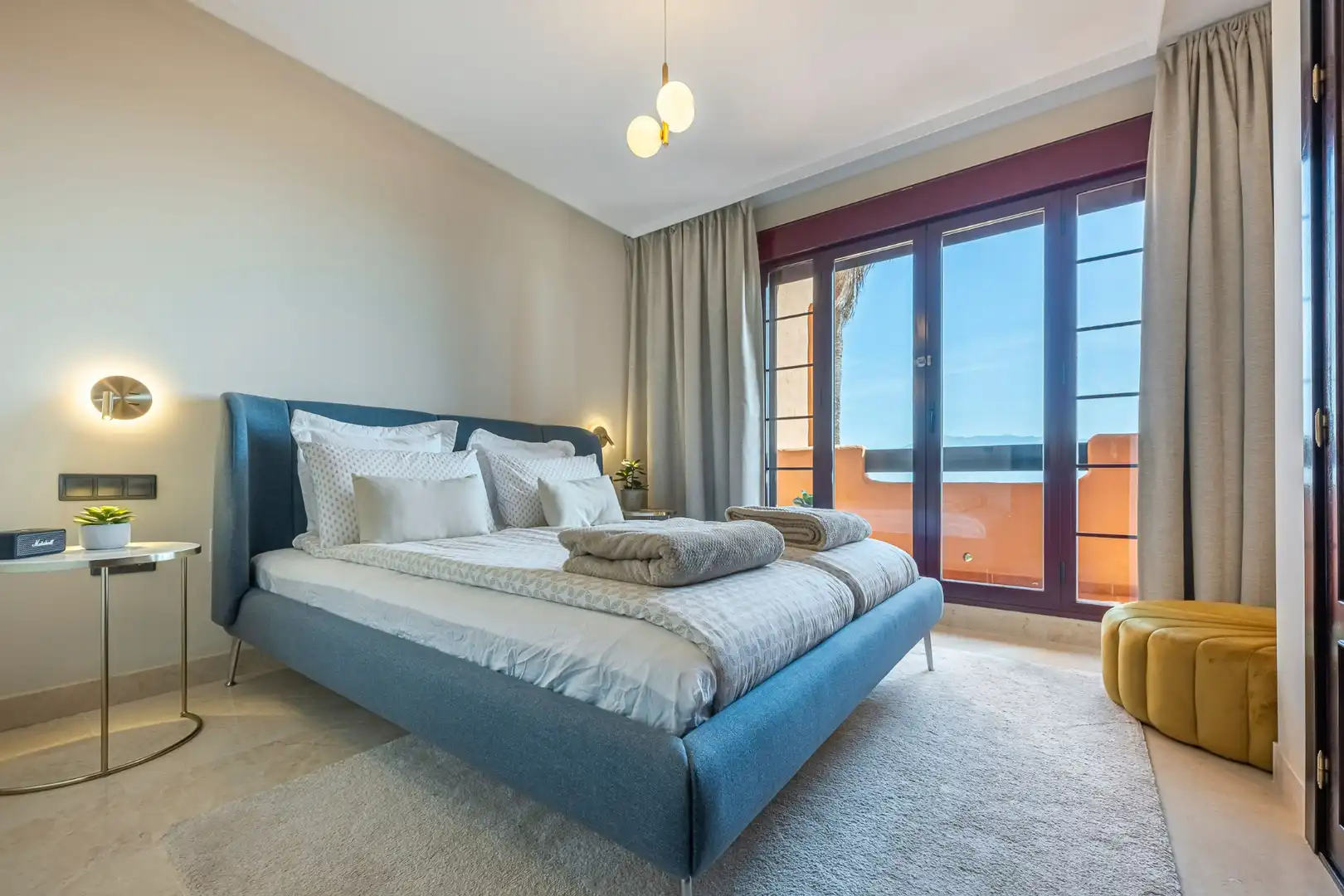 Schlafzimmer von Wohnungen zum Verkauf in Ojén mit Klimaanlage, Heizung und Terrasse