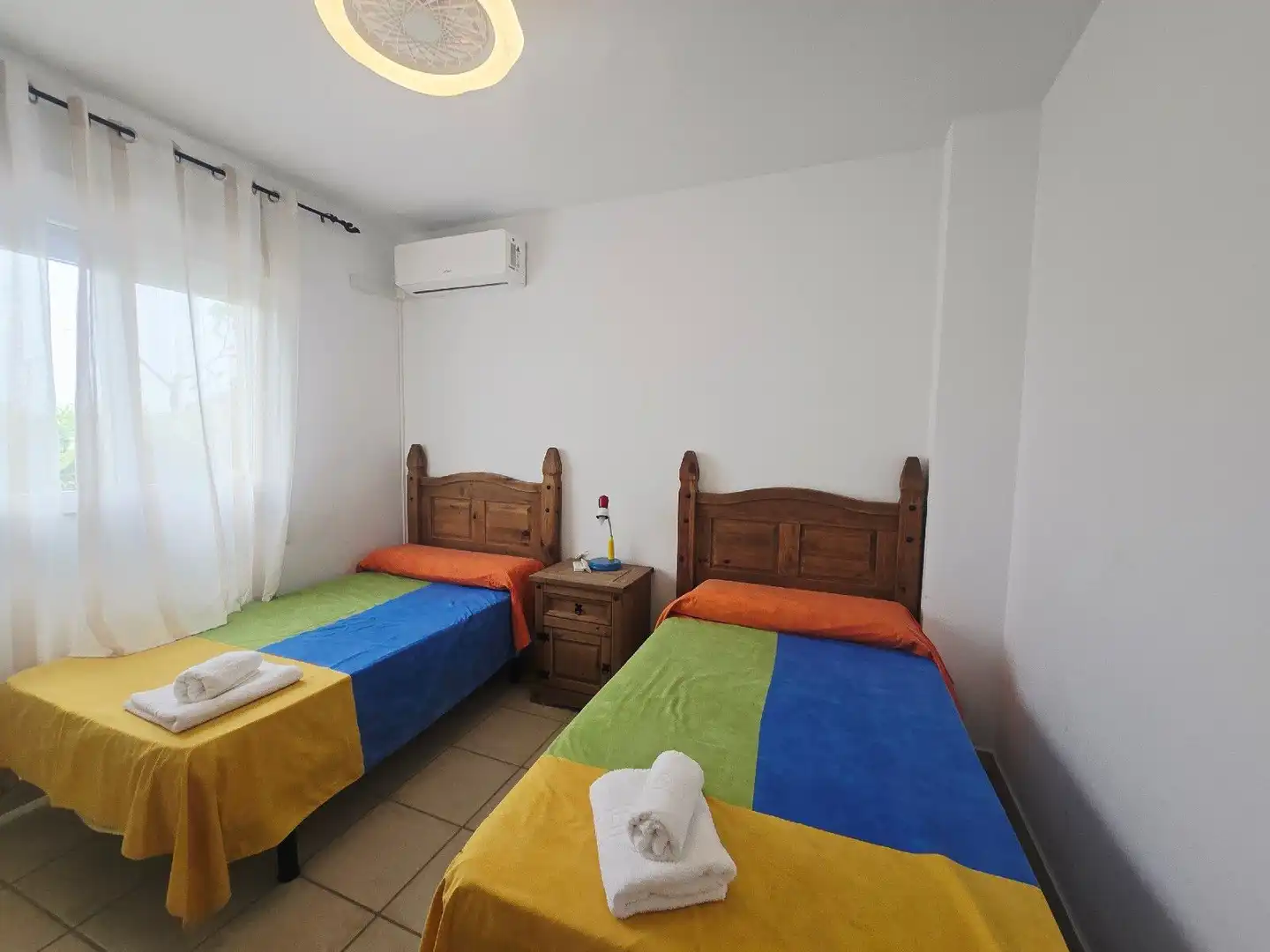 Bedroom of Houses for sale in Vera  with Air Conditioner, Terrace and Swimming Pool