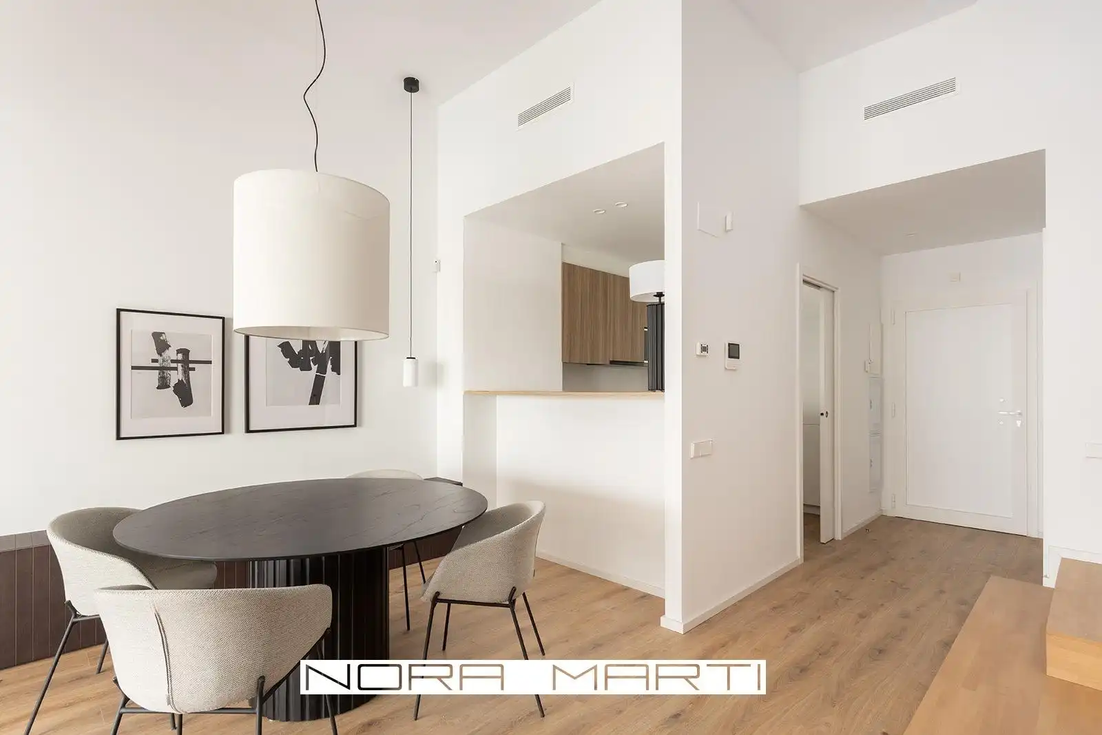 Comedor de Casa o chalet de alquiler en Barcelona con Calefacción, Parquet y Terraza