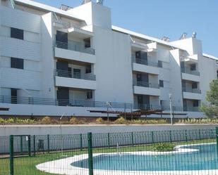Exterior view of Flat for sale in El Portil  with Air Conditioner and Terrace