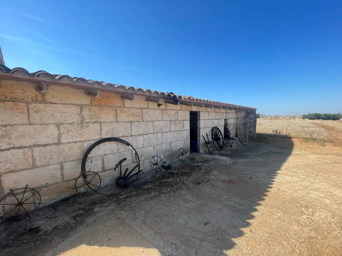 Vista exterior de Finca rústica en venta en Muro con Jardín privado, Terraza y Trastero