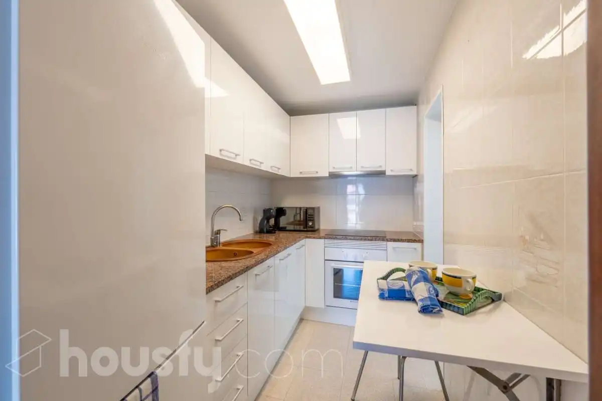 Küche von Wohnung zum Verkauf in Vilanova i la Geltrú mit Heizung und Terrasse